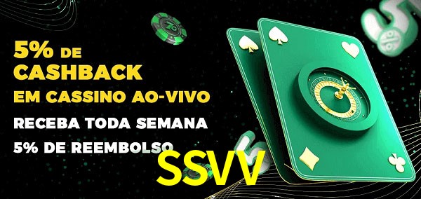 Promoções do cassino ao Vivo SSVV